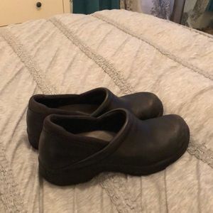 Dansko black clogs